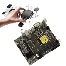 HNB85 Motherboard LGA1150 DDR3 HD+VGA+DVI M.2 NVME PCI Express 16X Gigabit Ethernet HNB85 Computer Motherboard