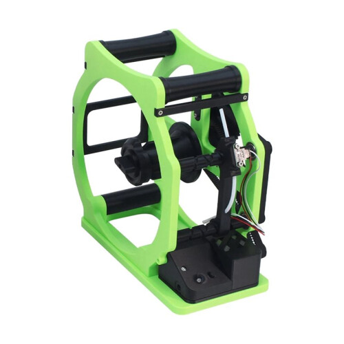 Upgraded Motorized Filament Winder Automated Process Effortless and Versatile for 3D Printer EU PLUG Green + Black 2