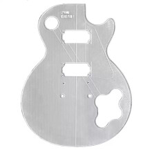 Modello Trasparente per Corpo di Chitarra Elettrica Stile LP, Stampi per La Realizzazione di Chitarre per Liutai e per La Divisione Riparazione