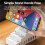 66W 4USB+4Type-C 8Ports Socket Bracket Charger for Phone Laptop Computer USB Interface Extender Multi-Functional HUB 7