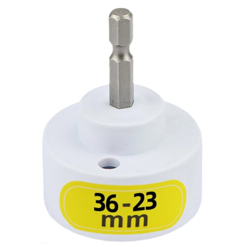 Handheld Electric Bottle Capping Tool with Hex Shank, Plastic Bottle Sealing Adapter 23-36mm 1