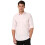 Peter England Ανδρικό Πουκάμισο Πολυεστέρα Καρό Slim Fit (Pcsfsslph22051_Ροζ, 39) 1