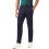 Heren Navy Effen Casual Broeken 1