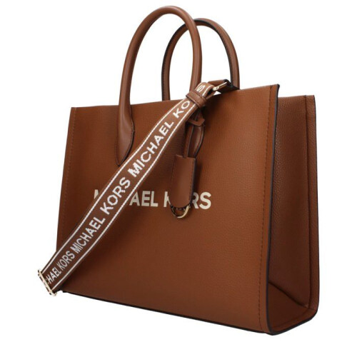 Michael Kors Michael Kors Bruine Leren Handtas 1