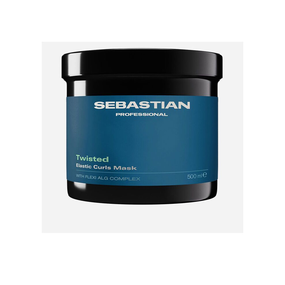 Moisturizing and nourishing Intense hydrating anti-frizz mask TWISTED for curly and wavy hair 500 ml