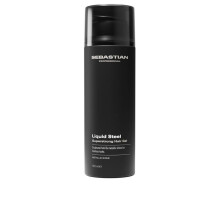 Preparación Capilar Gel fijador extra fuerte LIQUID STEEL, fijación extra fuerte y de larga duración, 140 ml