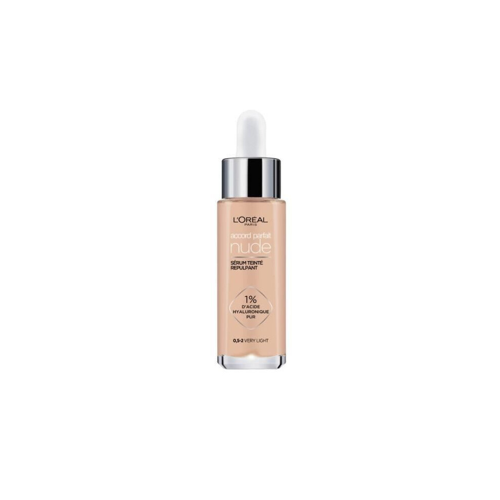 L'oreal Paris Light L'orã©Al Paris Accord Parfait Tinted Plumping Serum 0.5-2 Very