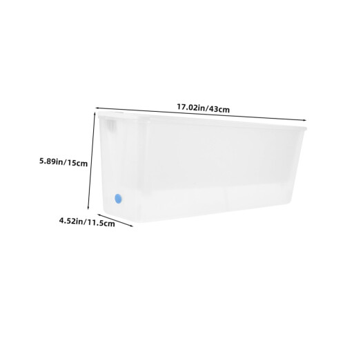 2Pcs Self Watering Planter Box with Automatic Moisture Control for Windowsill and Balcony Gardening 1