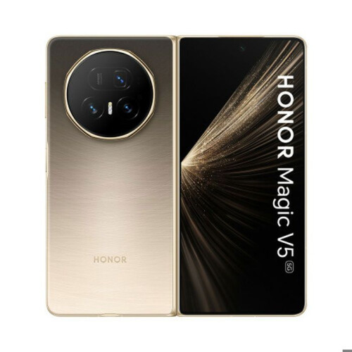 Honor Smartphone - HONOR - MAGIC V5 - 16 Go RAM - 512 Go - Qualcomm Snapdragon 8 Elite - Doré