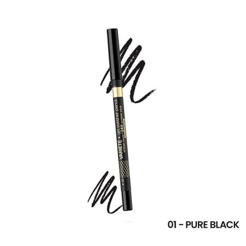 Eveline Variete Gel Eyeliner 01 Sort Vandfast 1