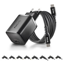 Caricatore GaN - NGS - BUD 65W-AS - 65W USB-C PD - Cavo 1,5 m - 8 punte ASUS