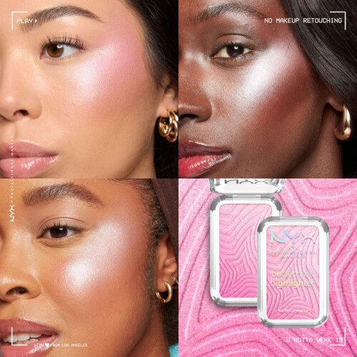 NYX Professional Makeup NYX Professional Makeup Buttermelt Highlighter U BUTTA WERK 1