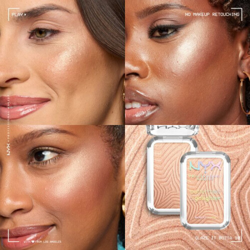 NYX Professional Makeup NYX Professional Makeup Buttermelt Highlighter GLAZE IT BUTTA 1