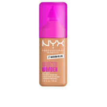 Foundation - MAKE'EM WONDER nr. 17 Olive Medium - Soft Matte - 24u houdbaarheid - 30 ml
