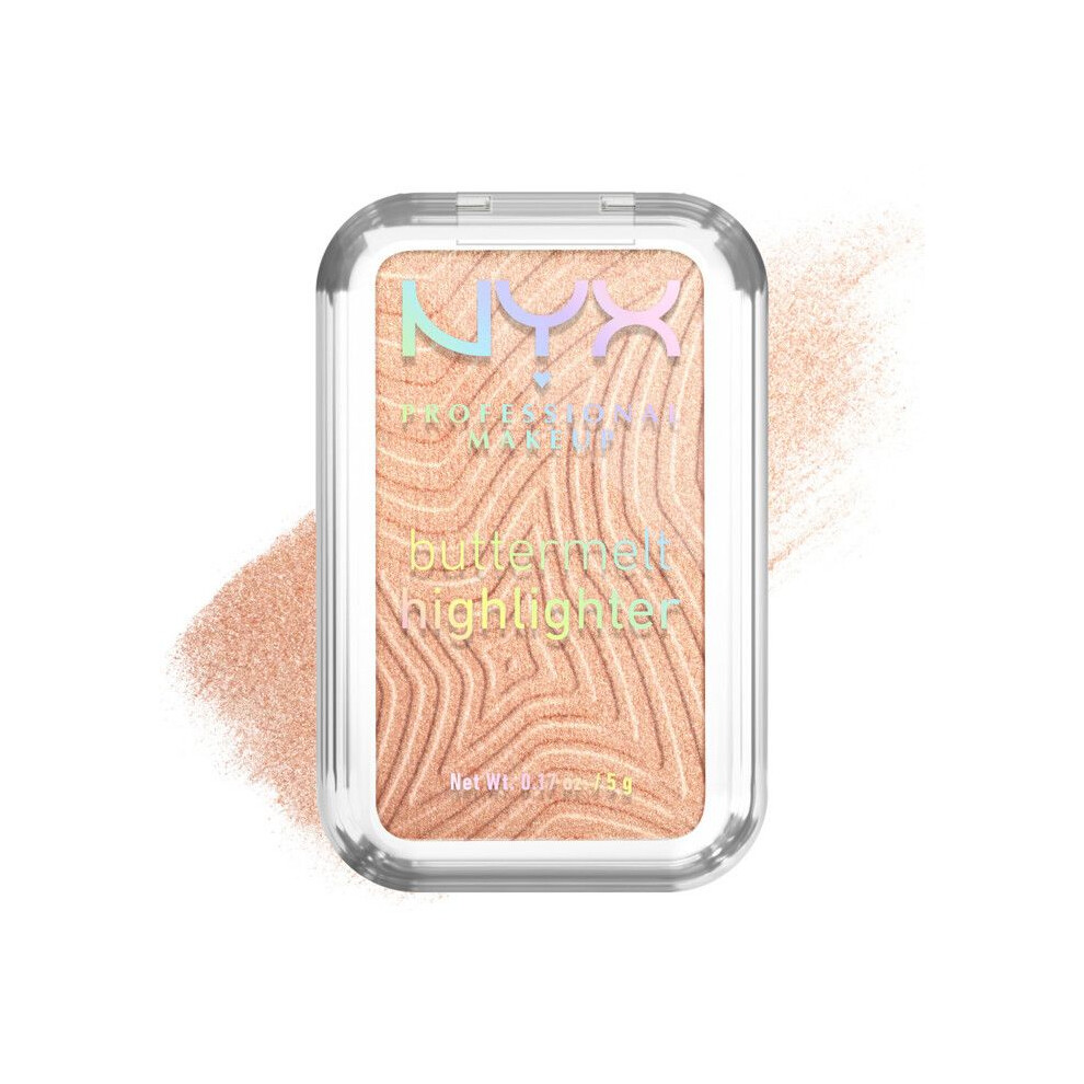 Nyx Professional Makeup Light Buttermelt Highlighter Glaze It Butta