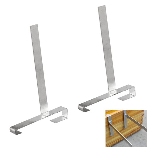 Sidemount Beehive Frame Holder Bracket with Hands‑ Support for Quick Hive Inspection