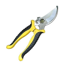 Professional Stainless Steel Pruning Shears with Sharp Blades and Ergonomic Non‑Slip Grip for Gardening