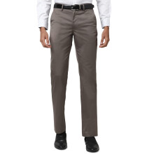 Peter England Heren Slim Casual Broek (Pctfcslb948040_Olive)