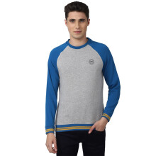 Peter England Heren Sweater Licht Grijs