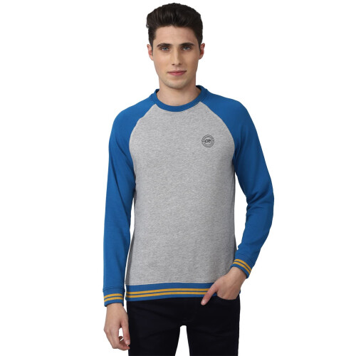 Peter England Heren Sweater Licht Grijs