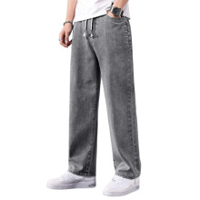 Qnim Jeans Masculinos || Jeans Estilosos de Ajuste Regular para Homens (Q-41-Cinza-28)