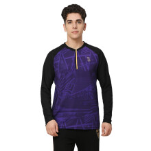 Playr X Kkr Howrah Långärmad T-shirt - Herr Regular Fit Sport T-shirt, Bekväm, Lätt Sportkläder
