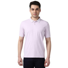 Πολυεστερικό Πόλο T-Shirt Peter England σε Λιλά για Άνδρες