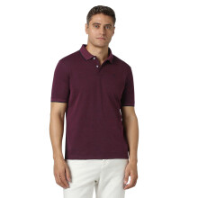 Peter England Ανδρικό Μπορντό Πόλο T-Shirt