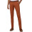 Peter England Brown Solid Chino Trousers 1