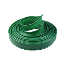 Plastic Lawn Edging Strip 25x100cm Durable PE Garden Border Fence with Clear Edge Definition