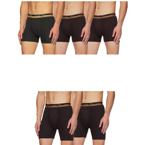 Rupa Calções de Algodão Masculinos (Pack de 5) Multicor
