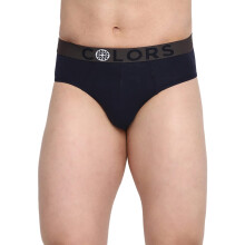 Rupa Modern Regular Mini Briefs | Algodão Stretch Confortável | Ajuste Justo | Tecido Respirável | Pacote de 1 Azul-Navy_S
