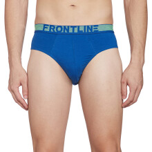 Rupa Modern Regular Mini Briefs | Algodão Stretch Macio | Ajuste Confortável | Tecido Respirável | 1 Pacote Azul-Royal_S