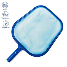 Pool Skimmer Net with Fine Mesh and Aluminum Frame for Leaves Cleaning in Pool or Pond