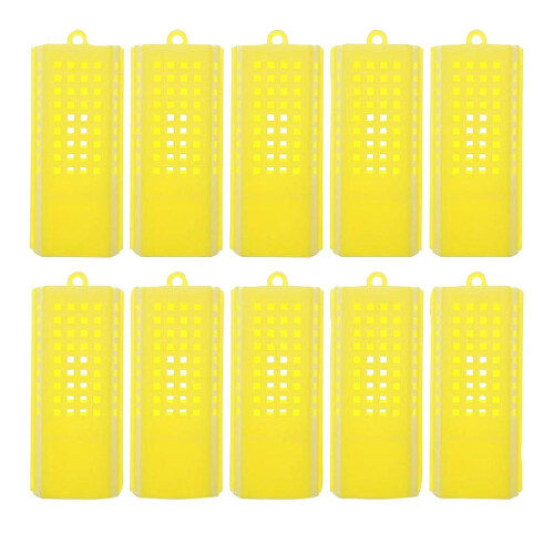 Queen Bee Cage Set 10PC Beekeeping Tools for Secure Queen Transport and Controlled Colony Introduction 1