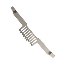 Griddle Tool Organizer with Grease Control Design, Durable Metal Spatula Holder for Easy Clean Countertop Use