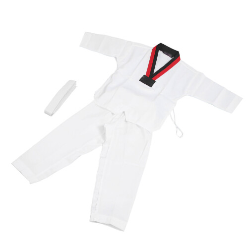 Kids Taekwondo Uniform M - Polyester/Cotton Soft