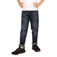 Tales & Stories Jeans Slim Fit Khaki Stretch Lycra Casual per Ragazzi|5 Tasche, Chiusura a Bottone