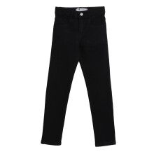 Jeans Slim Fit Neri Elasticizzati per Bambini | Jeans Casual a Vita Media per 9-10 Anni