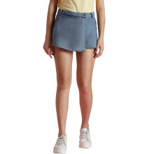 Gonna Skort Donna Blue Poly Cotone Tales & Stories-Y118014-32-M