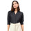 Style Quotient Dames Zwarte Effen Formele Blouse 1