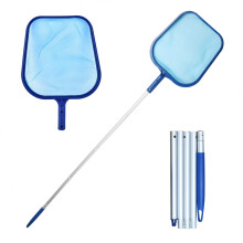 Pool Skimmer Net with Five Section Extendable Telescopic Pole for Spa Pond and Swimming Pool Cleaning