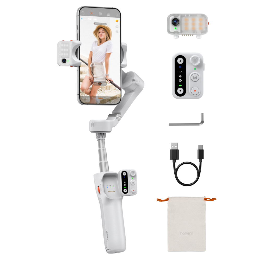 Hohem Isteady V3 Foldable Smartphone Gimbal With Ai Tracking 6971071552795