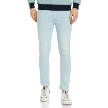 The Indian Garage Co Ανδρικά Slim Jeans (1020-DNM02-12_Blue_Light 34)