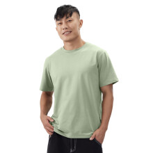 The Souled Store Solids: Serene Green Men & Boys T-Shirts, Kortærmet Rund Hals, Regular Fit