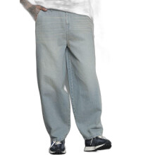 The Indian Garage Co Heren Baggy Loose Skater Jeans (Vintage Blauw_30)