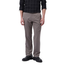 The Indian Garage Co Heren Regular Fit Stretchable Chinos (Stone_36)