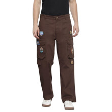 The Indian Garage Co Heren Relaxed Broek (0823-Crgtr-02-01-Bruin-30_Bruin