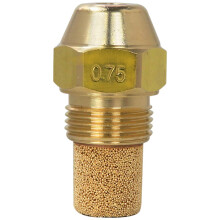 Oil Burner Nozzle 0.75 GPH 70 Degree Hollow Brass Stainless Replacement for Delavan 7570A Consistent Combustion