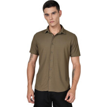 Thomas Scott Herre | Premium | Spread Collar | Slim Fit | Korte Ærmer | 4 Way Stretch | Coolmax | Casual Skjorter